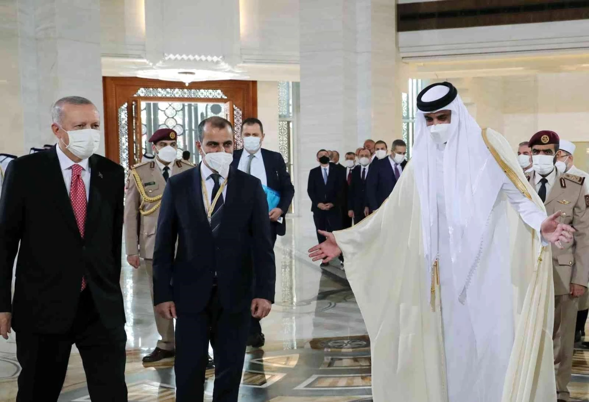 Son dakika haberi | Cumhurbaşkanı Erdoğan, Katar Emiri Al Thani ile görüştü