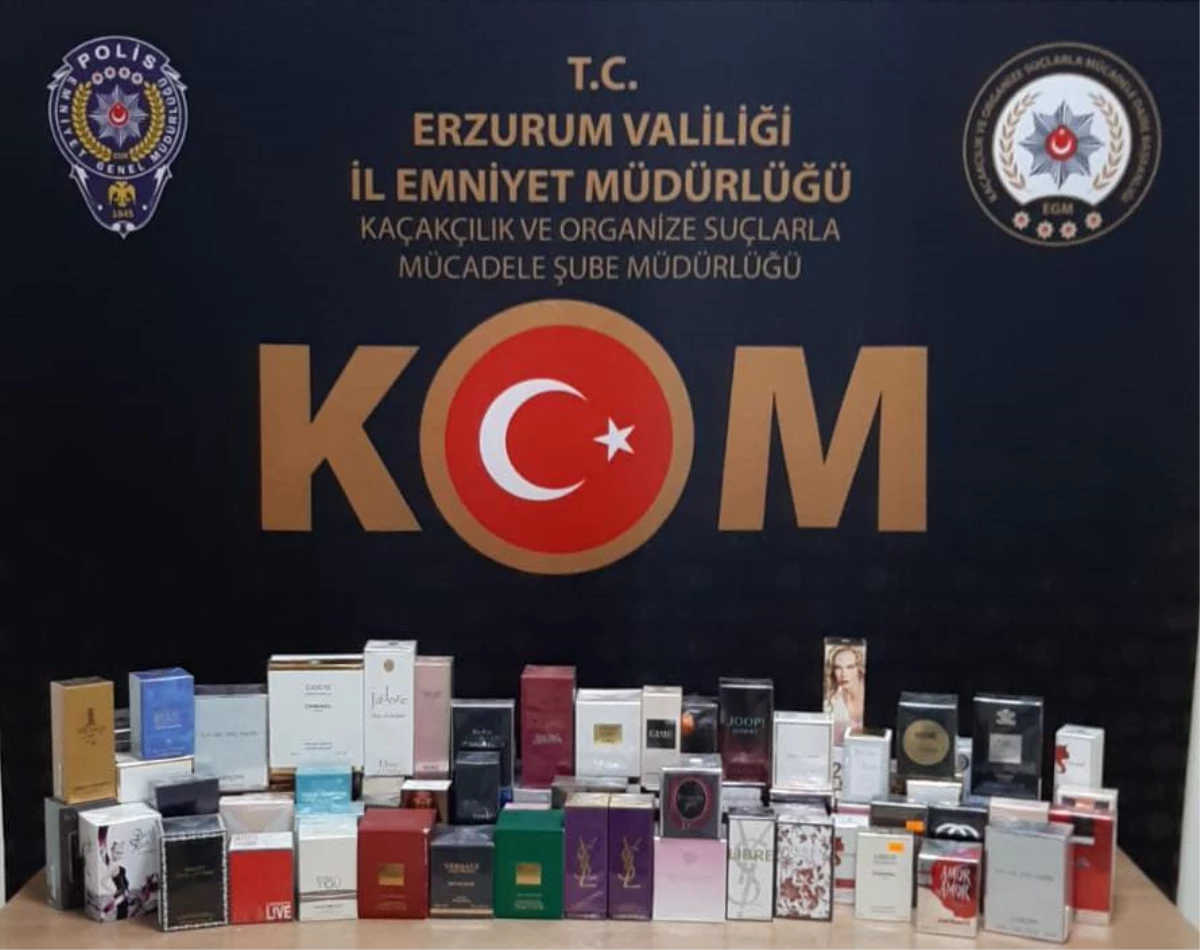 Erzurum'da geçen ay kaçakçılık ve sahtecilik gibi suçlara karışan 48 kişi yakalandı