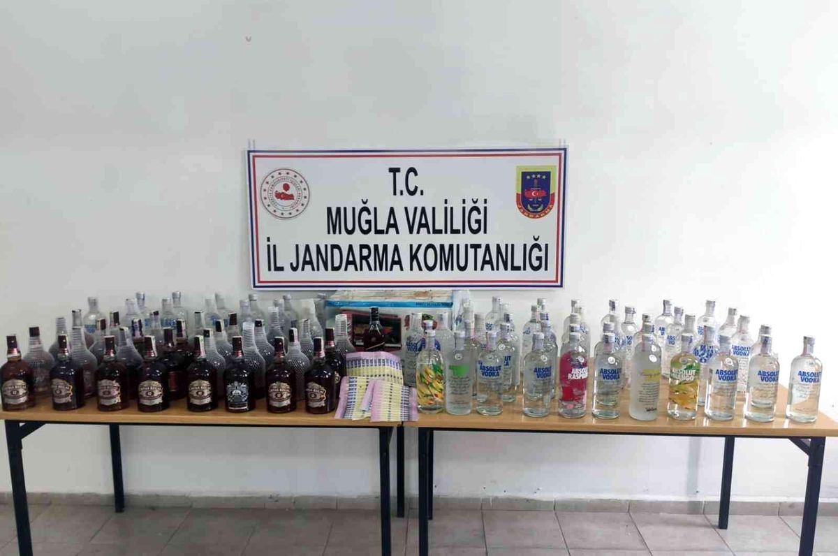 Son dakika haber! Jandarmadan yeni yıl öncesi kaçak içki operasyonu