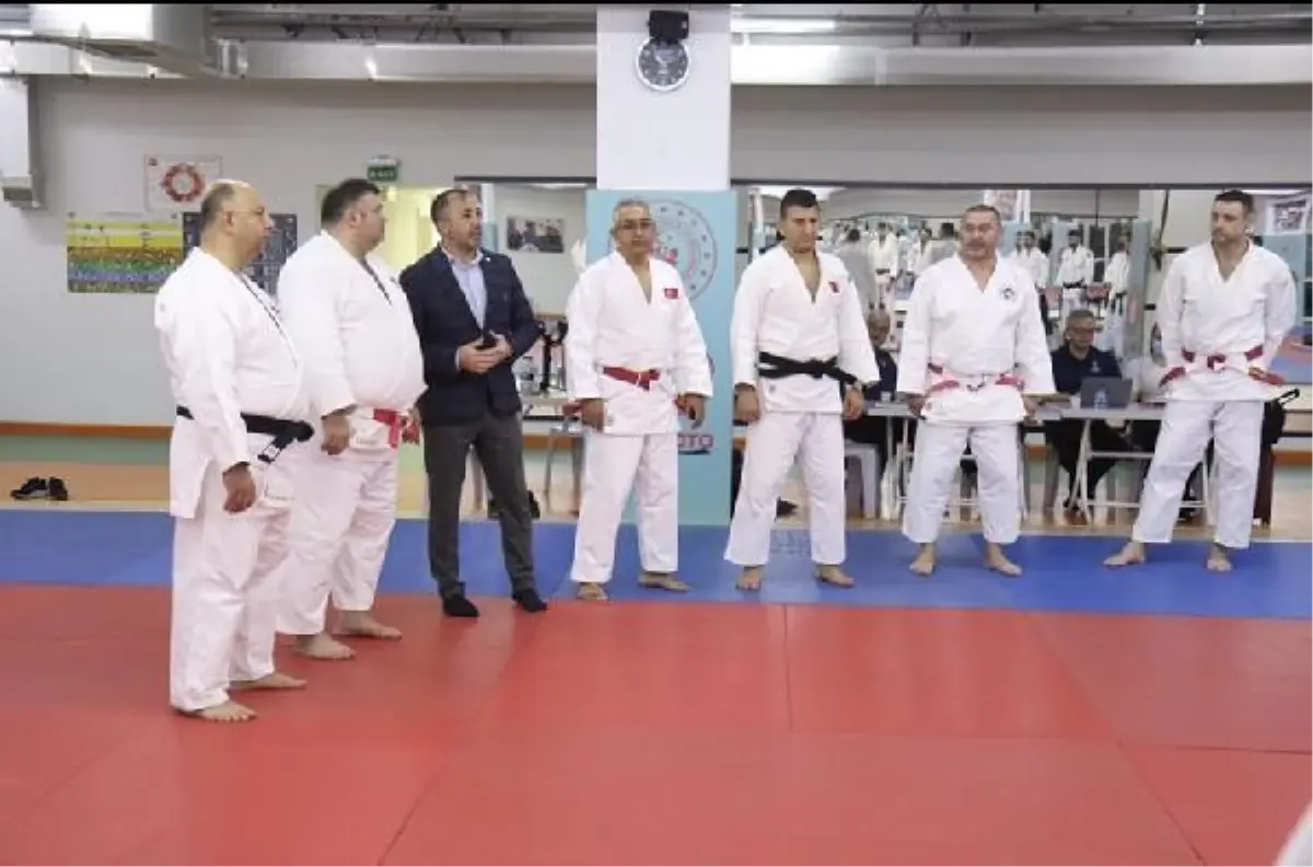 Judo Federasyonu Başkanı Huysuz, IJF Akademi\'ye katılanlarla buluştu