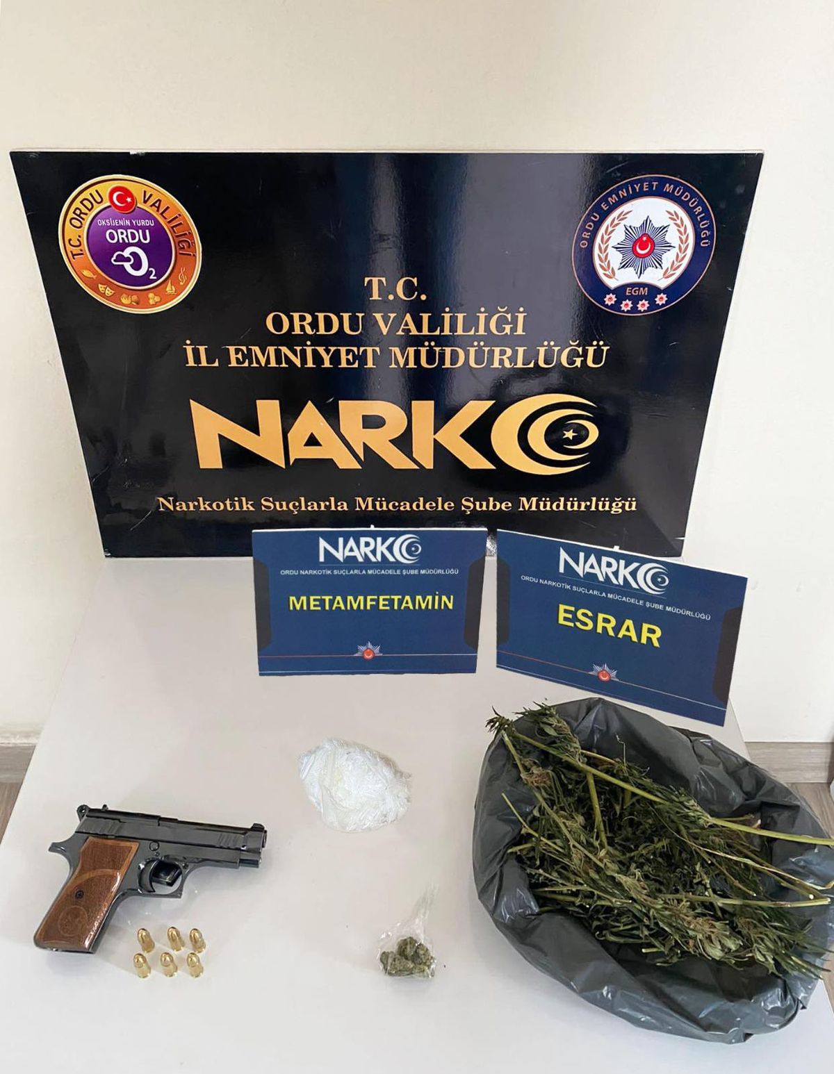Ordu\'da uyuşturucu operasyonunda 17 şüpheli gözaltına alındı