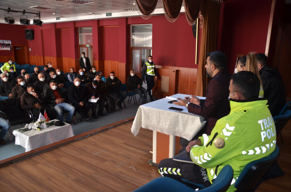 Sarıkamış\'ta "Okul Servis Yönetmeliği" bilgilendirme toplantısı düzenlendi