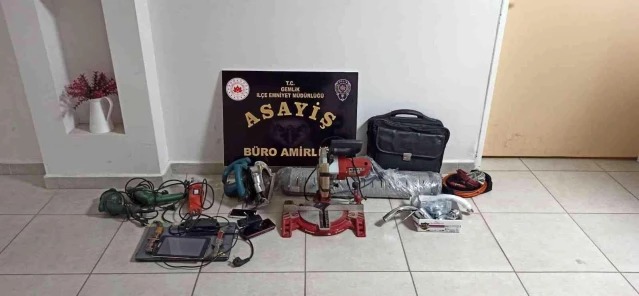 Bursa'da çok sayıda hırsızlık olayına karışan 5 kişi yakalandı