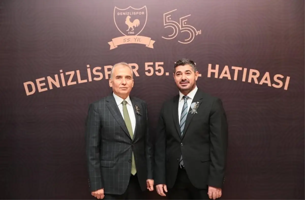 Denizlispor 55. kuruluş yıl dönümünü kutladı