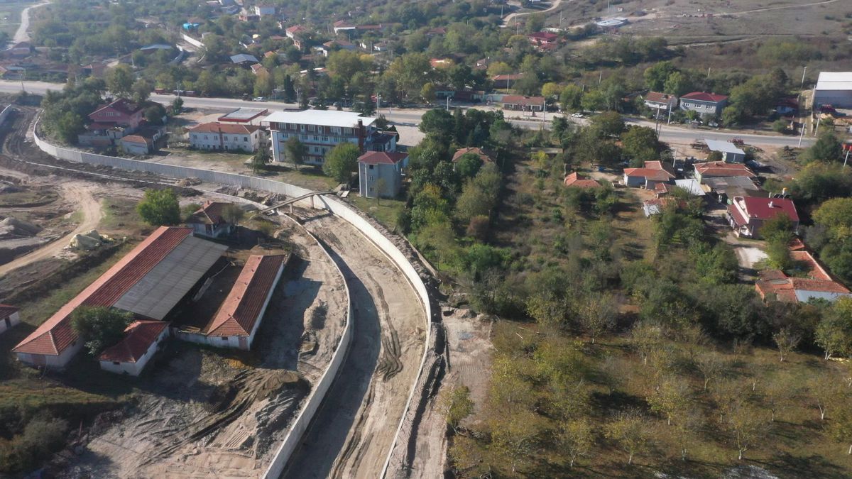 DSİ\'nin yatırımlarıyla Edirne\'deki köyler taşkınlardan korunuyor