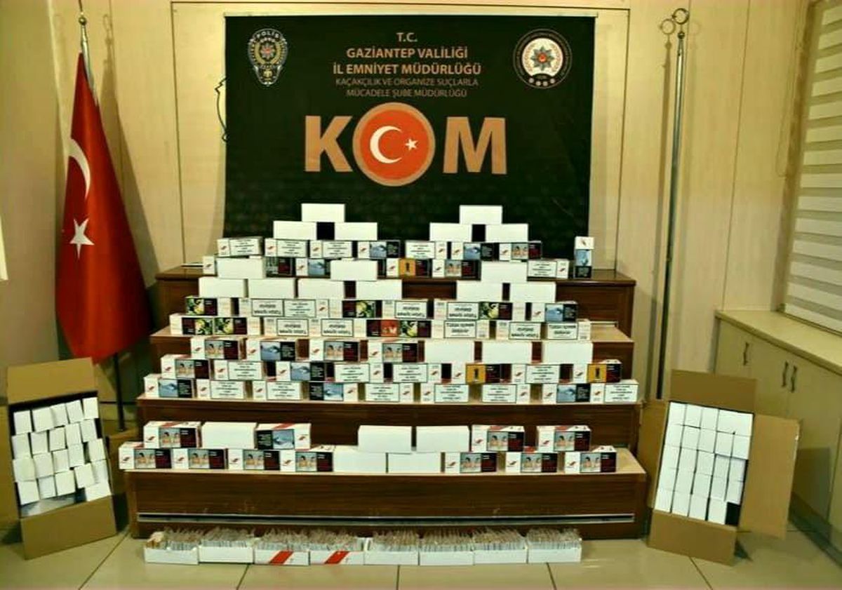 Gaziantep\'te 49 bin 500 makaron ele geçirildi