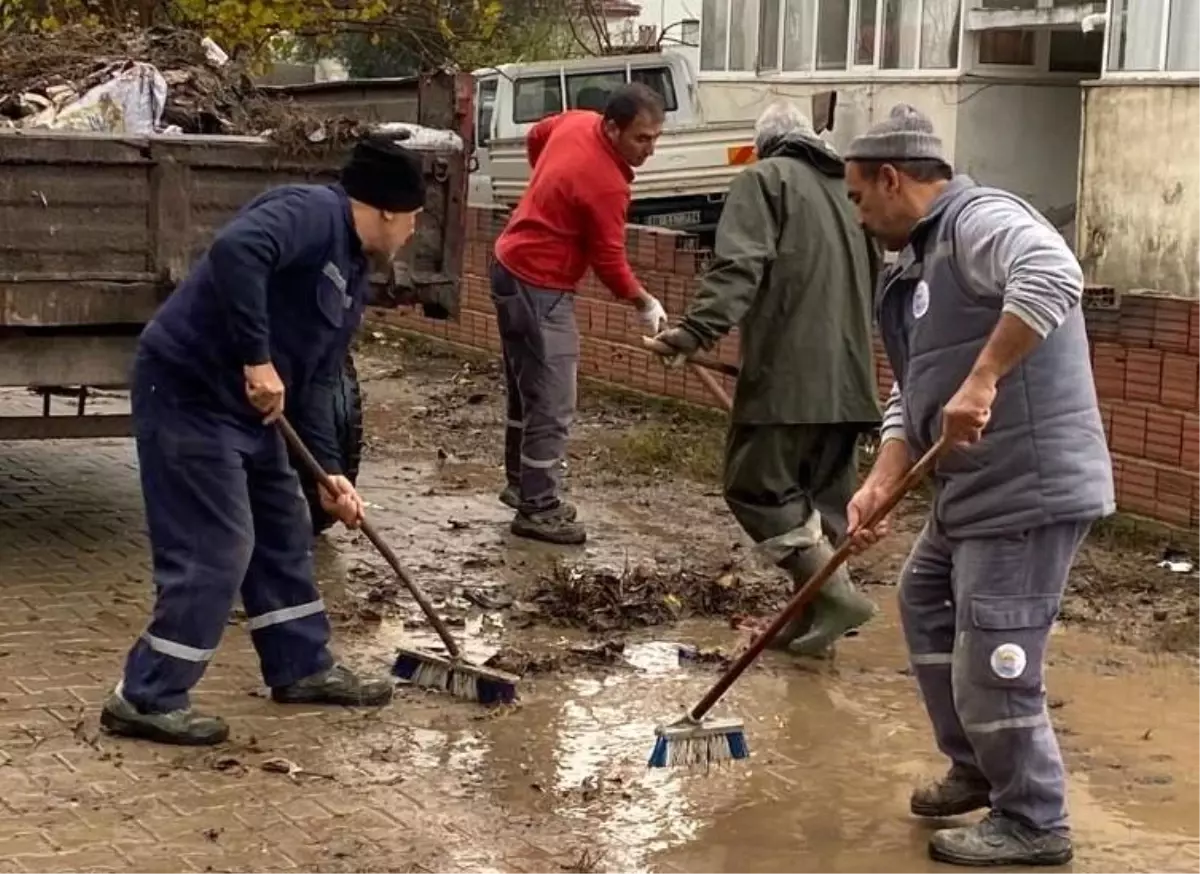 Gömeç\'te belediye seferber oldu