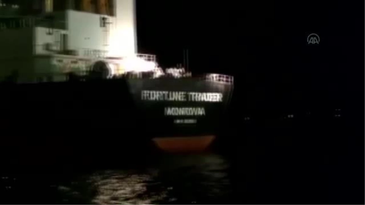 Liberya bandıralı kuru yük gemisi Çanakkale Boğazı\'nda arızalandı