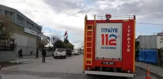 Orman entegre fabrikasında çıkan yangın korkuttu