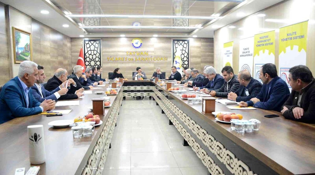 Tatvan\'da "Sürdürülebilir Sosyo-Eko Kalkınma Stratejisi Eylem Planı" toplantısı