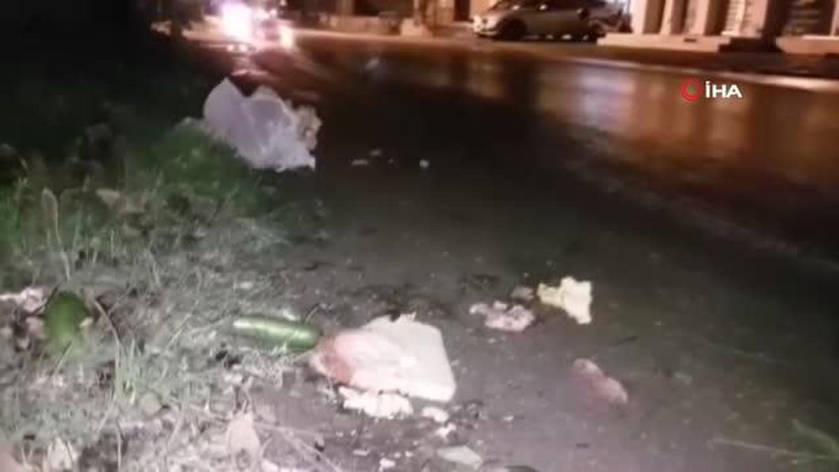 Bisikletiyle yolun karşısına geçmek istedi, aracın çarpmasıyla metrelerce savruldu