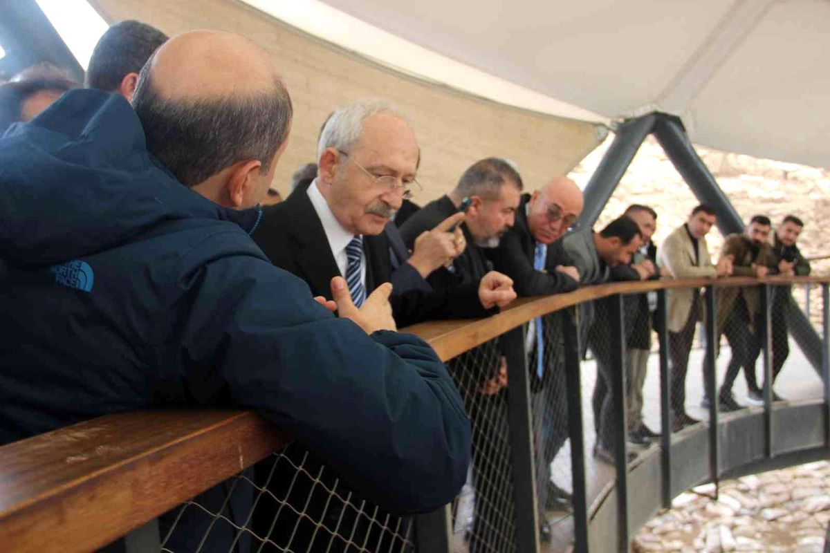CHP Genel Başkanı Kılıçdaroğlu Göbeklitepe\'yi gezdi
