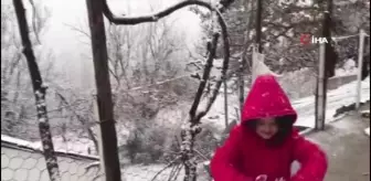 Elazığ'ın yüksek kesimlerinde kar etkili oldu