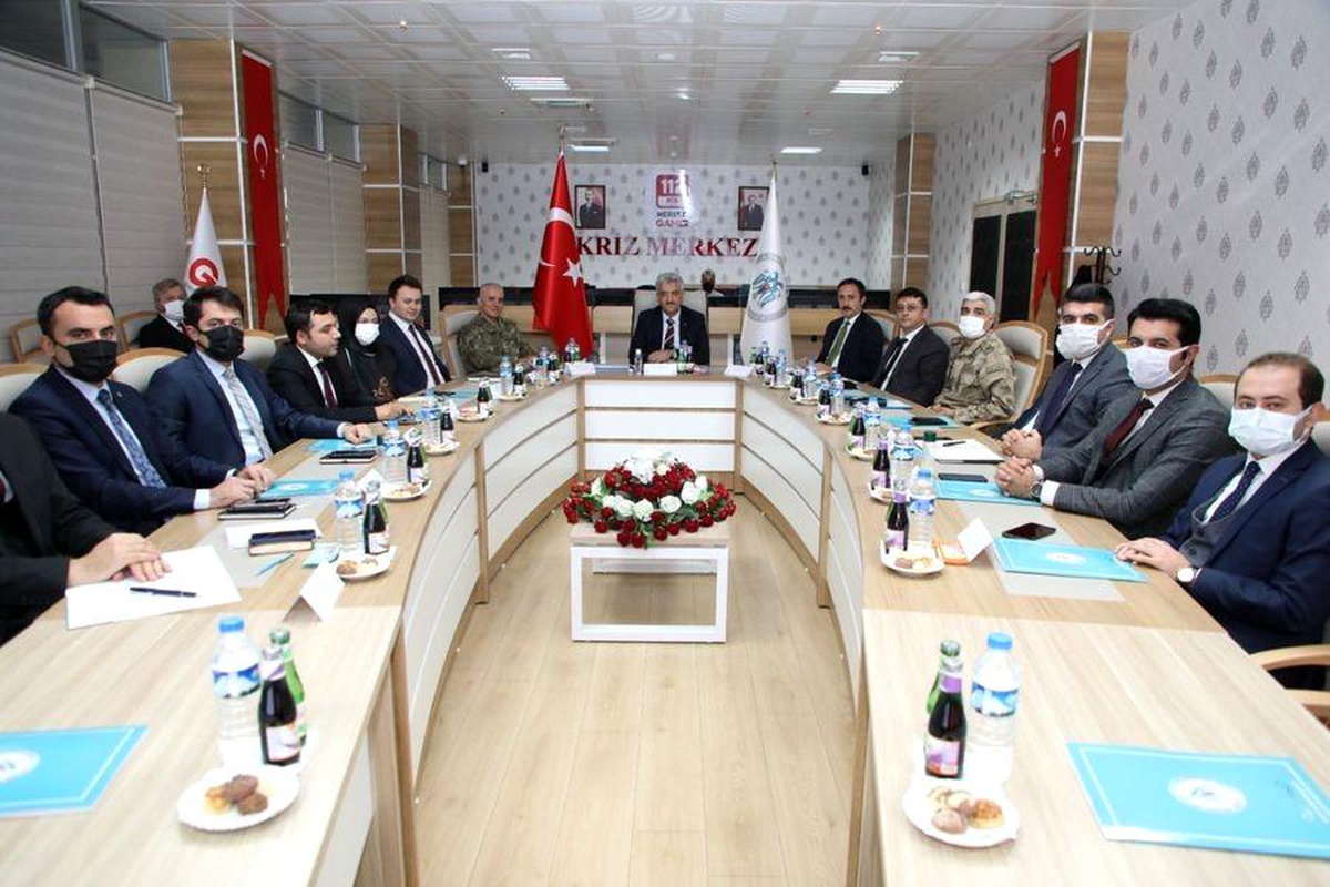 Erzincan\'da İl Güvenlik, Asayiş Koordinasyon ve Kaymakamlar toplantısı düzenlendi