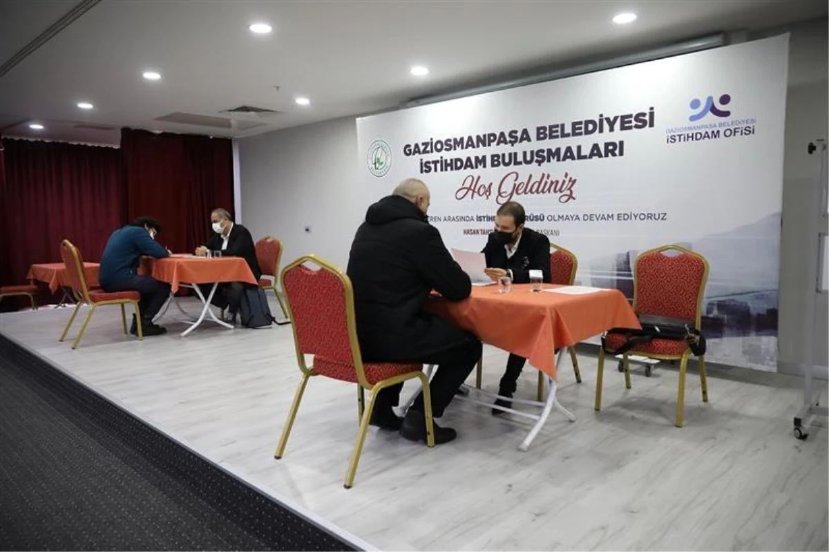 Gaziosmanpaşa\'da istihdama tam destek sürüyor