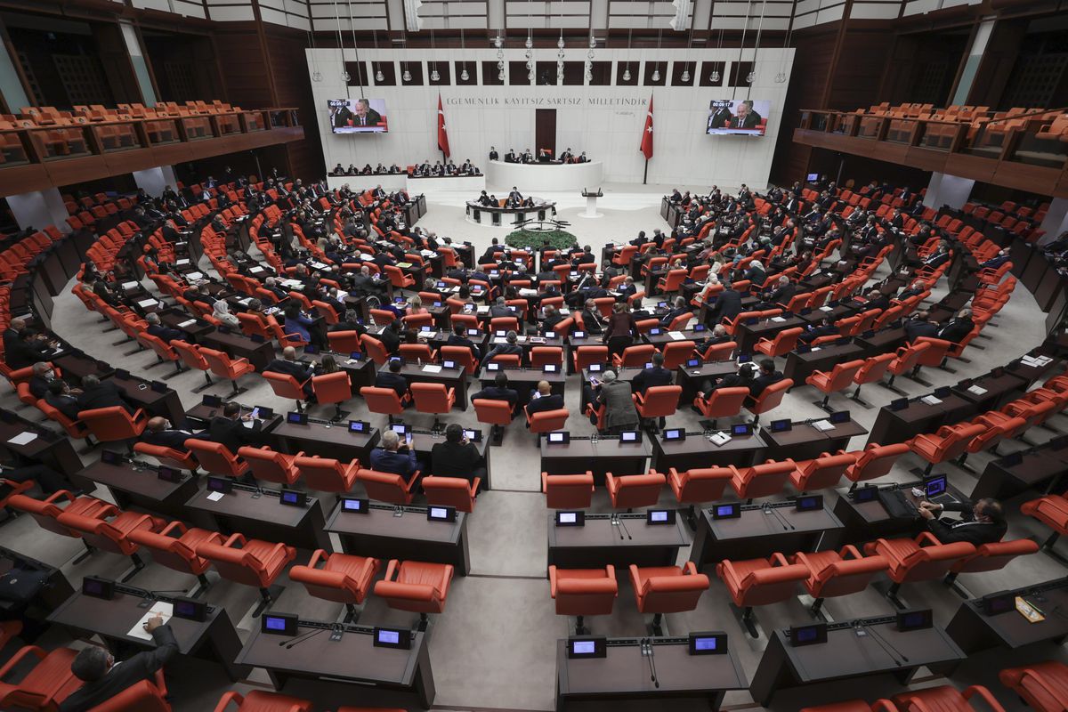 Son dakika haber! İçişleri ile Sanayi ve Teknoloji bakanlıklarının 2022 yılı bütçeleri TBMM Genel Kurulunda kabul edildi