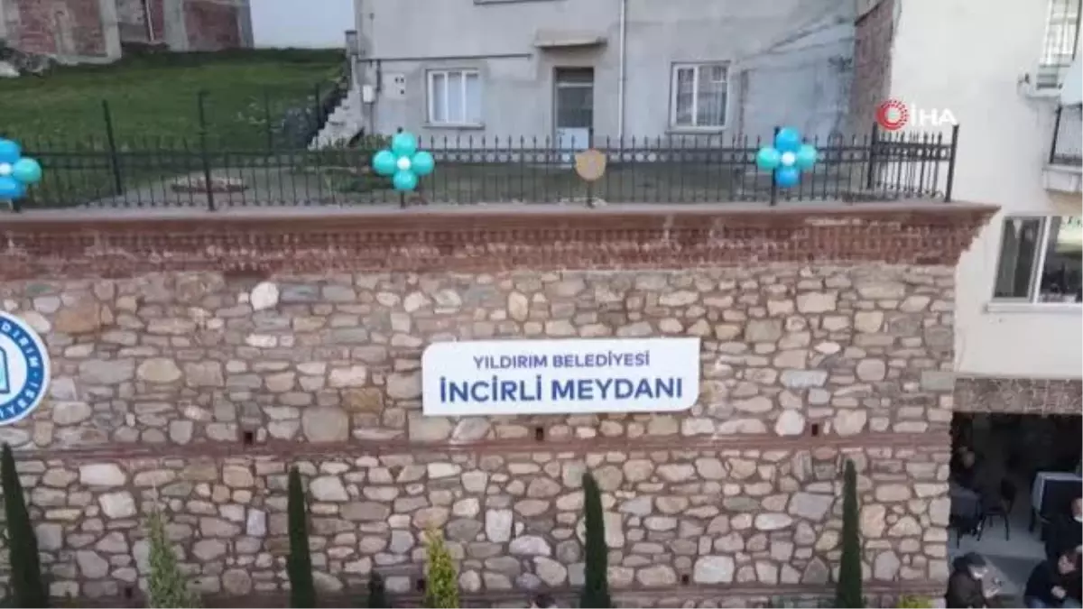 İncirli Meydanı Yıldırım\'a yakıştı