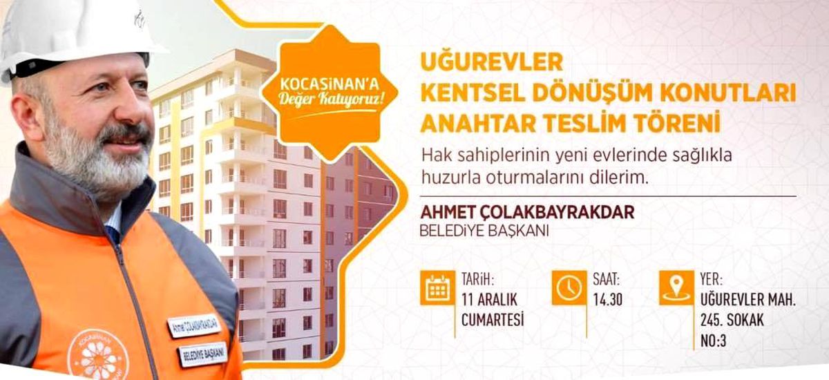 Kocasinan Belediyesi\'nin dönüşüm projeleri mutluluğa dönüşüyor