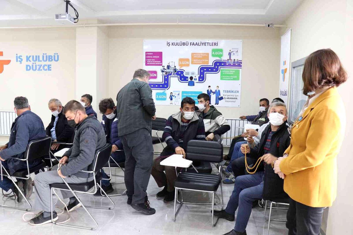 Personele yüksekte çalışma eğitimi verildi