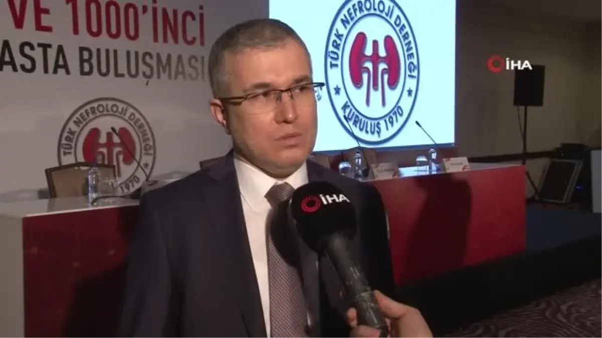 Prof. Dr. Dede: "Evde hemodiyaliz kullanımında, Avrupa\'daki ikinci, dünyada beşinci sıradayız"