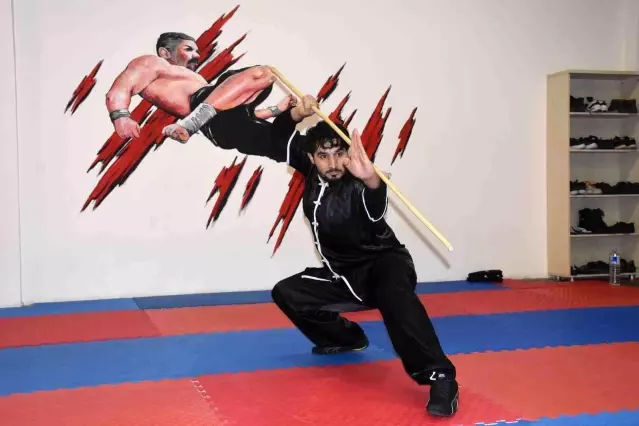 Şahinbey'de wushu sporcularına büyük destek