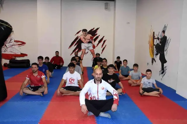 Şahinbey'de wushu sporcularına büyük destek