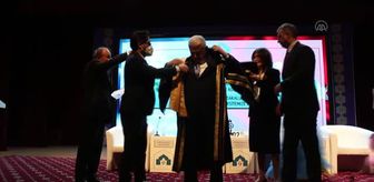 Son dakika haber: TÜRKİSTAN - AK Parti Genel Başkanvekili Yıldırım'a Kazakistan'da 'Fahri Profesör' unvanı verildi