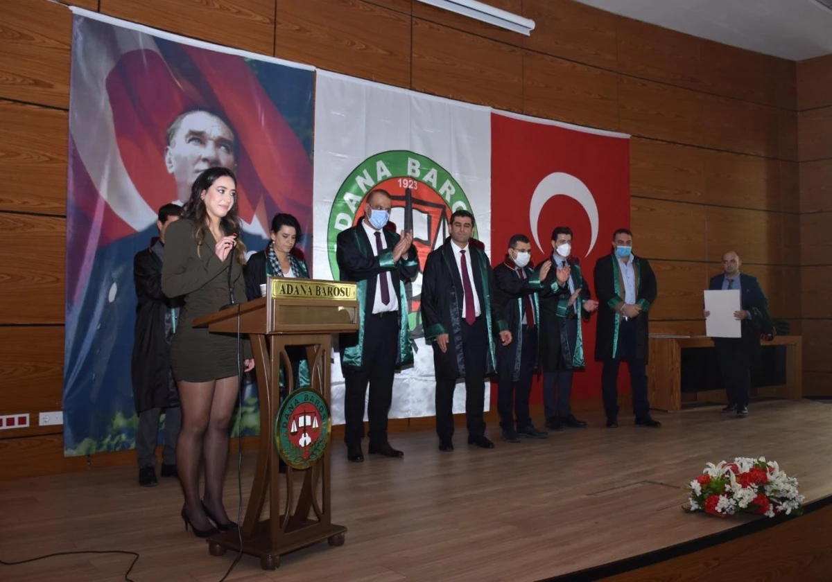 Adana\'da stajını tamamlayan 9 avukat ruhsatlarını aldı