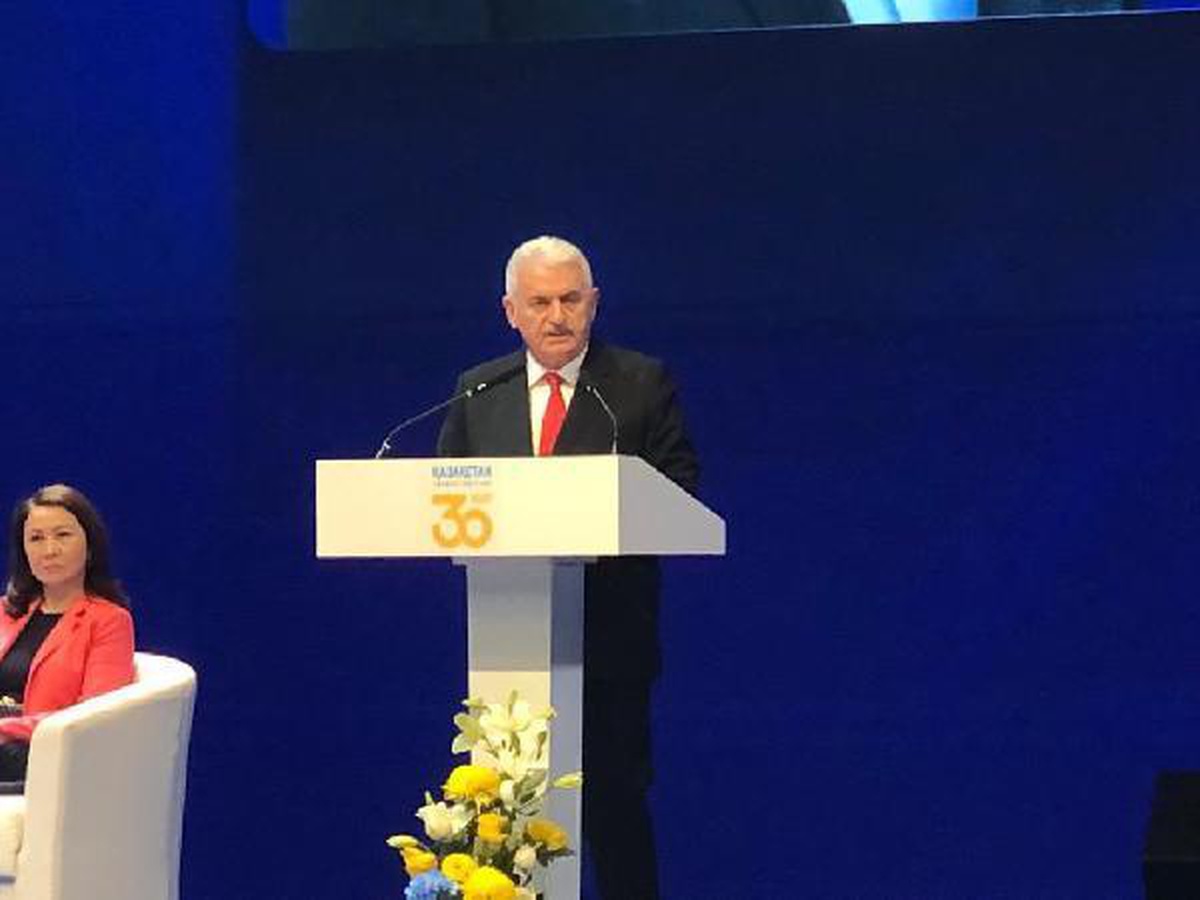 AK Parti Genel Başkanvekili Yıldırım, \'Liderlik-İstikrar-Gelişme\' konulu konferansta konuştu