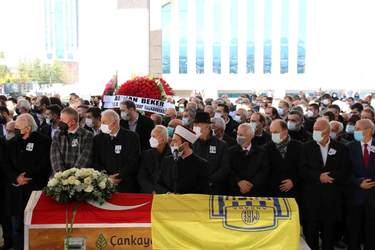 Ankaragücü Onursal Başkanı Aydın son yolculuğuna uğurlandı