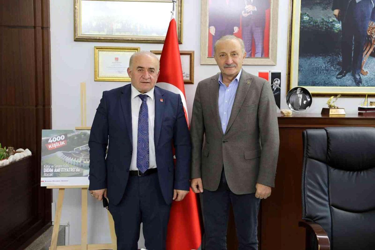 Başkan Atabay, CHP\'li Çalış\'ı ağırladı