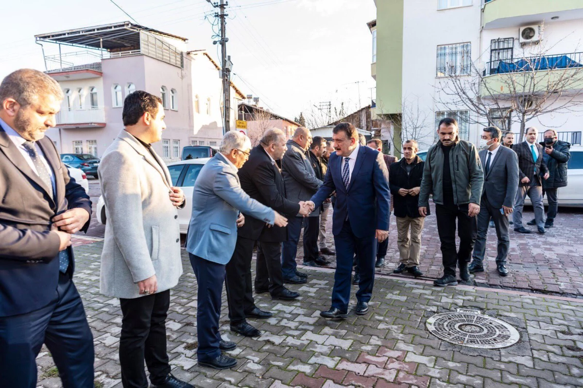 Başkan Gürkan, Malatya Muhtarlar Derneği\'ni ziyaret etti