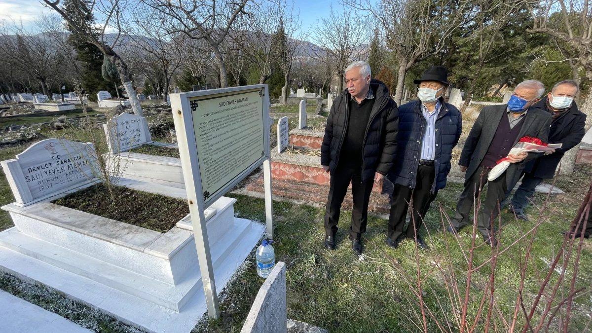 Devlet sanatçısı Sadi Yaver Ataman, mezarı başında anıldı