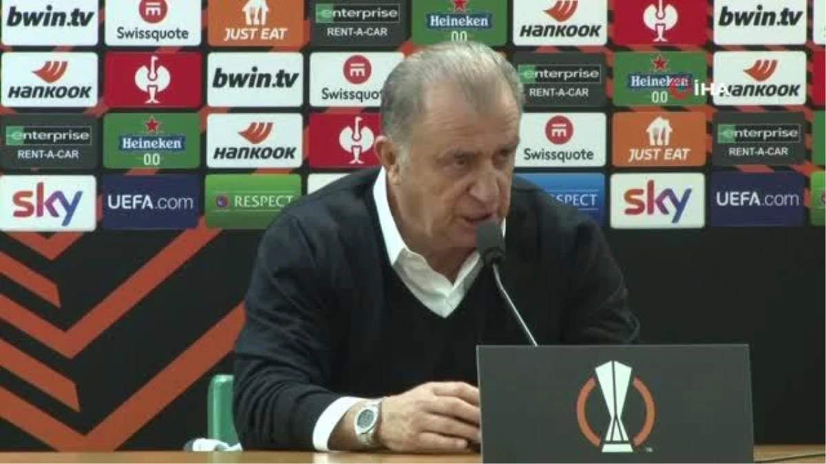 Galatasaray Teknik Direktörü Fatih Terim: "Buralara yakışıyoruz"