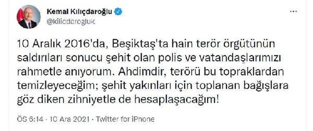 Son dakika haberleri: Kılıçdaroğlu: Ahdimdir, terörü bu topraklardan temizleyeceğim