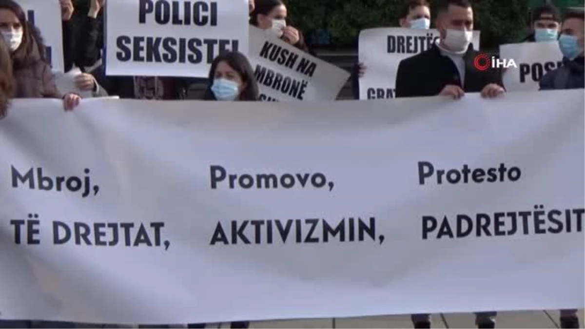 Kosova Devlet Organlarına "insan hakların saygı gösterin" protestosu