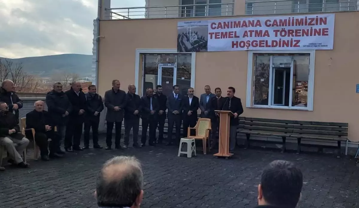 Kulu\'da Canımana Mahallesinde cami temeli törenle atıldı