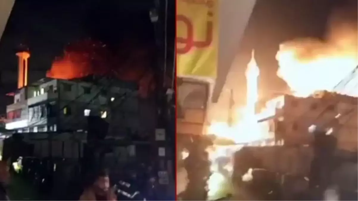 Lübnan\'da Filistinli mültecilerin bulunduğu kampın yakınlarında patlama yaşandı