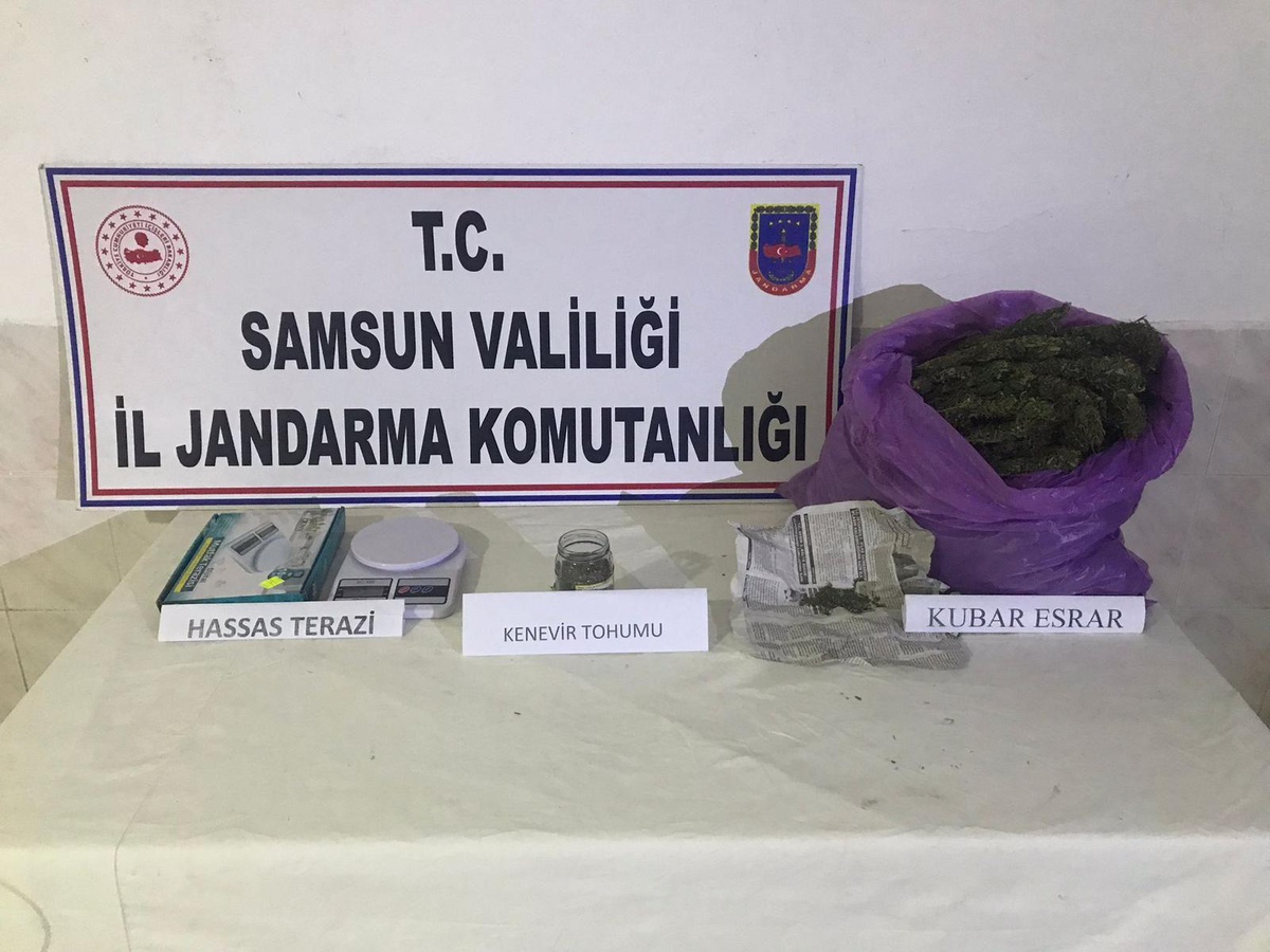 Samsun\'daki uyuşturucu operasyonunda yakalanan 7 şüpheliden 3\'ü tutuklandı