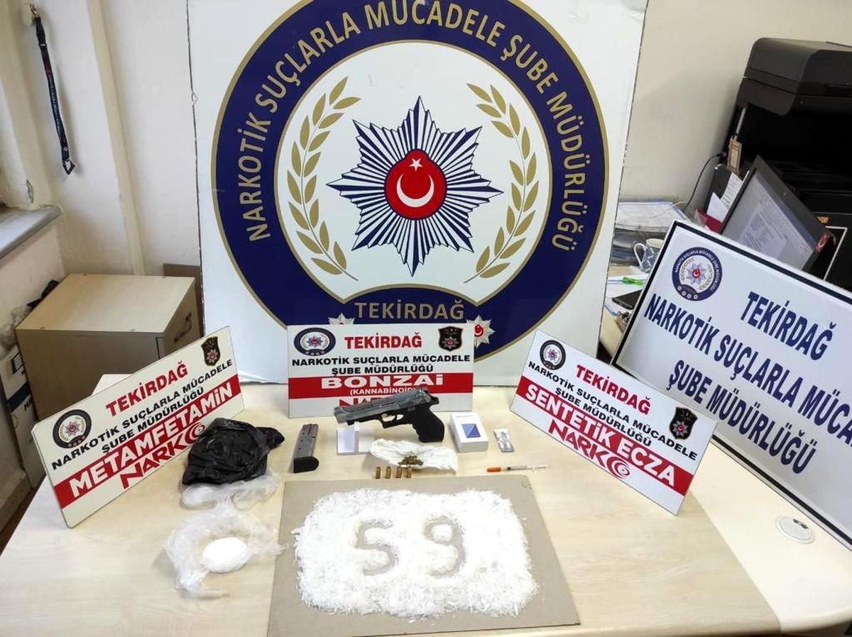 Son dakika haber... Tekirdağ\'da uyuşturucu operasyonu: 190 kişiden 30\'u tutuklandı