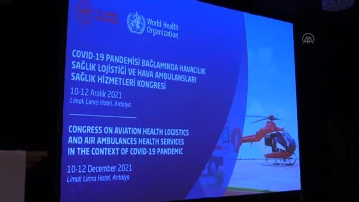Son dakika haberi: Türkiye\'nin acil ve hava ambulans hizmetleri kongrede değerlendirildi