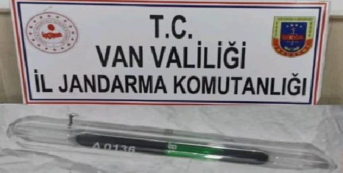 Van'da ele geçirildi, içerik tespiti için Atom Enerjisi Kurumu'na gönderildi