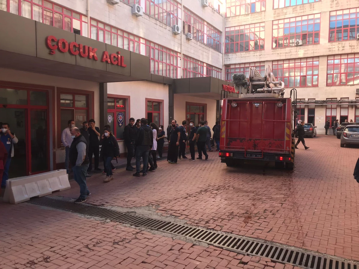 Son dakika: ZONGULDAK - Hastanede oksijen tüpü patlaması sonucu biri hemşire 2 kişi yaralandı (3)