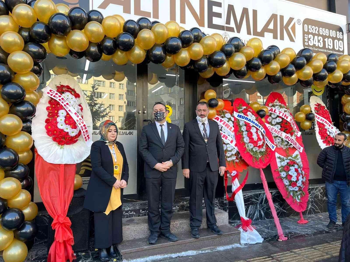 Altın Emlak Erzurum Temsilciliği açıldı