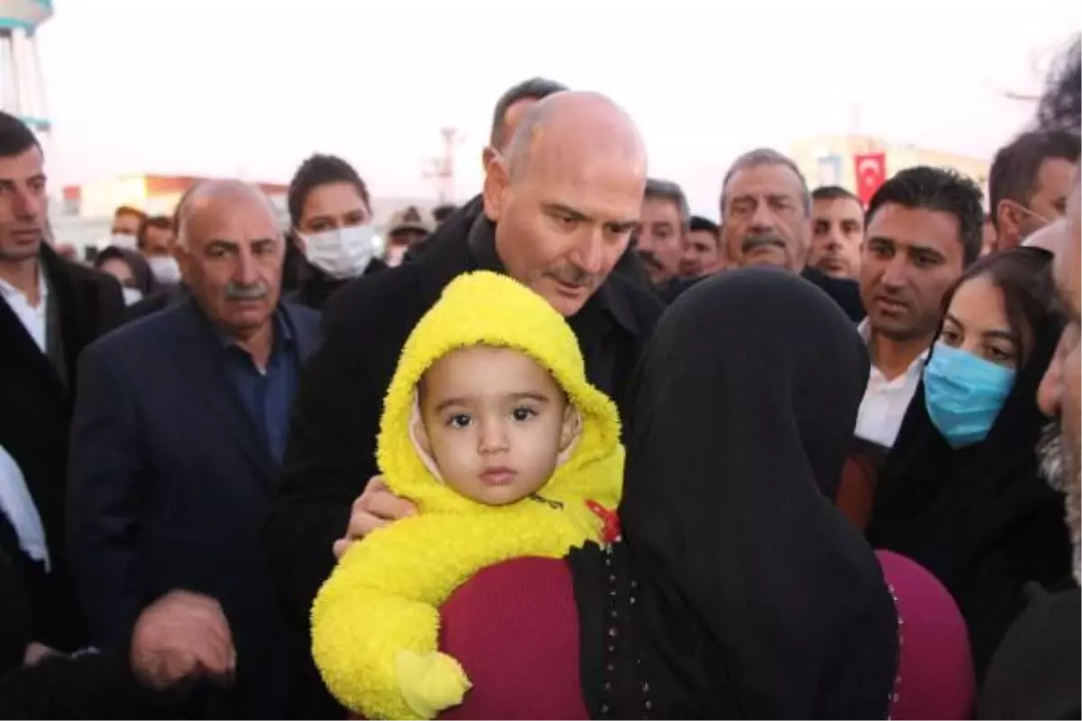 Bakan Süleyman Soylu, Tahir Güven\'in taziyesine katıldı: Kanı yerde kalmayacak