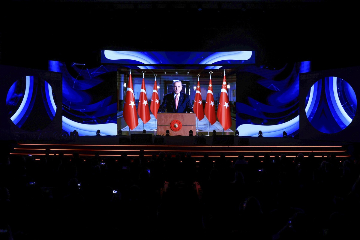 Cumhurbaşkanı Erdoğan, Stratcom Zirvesi\'ne video mesaj gönderdi Açıklaması