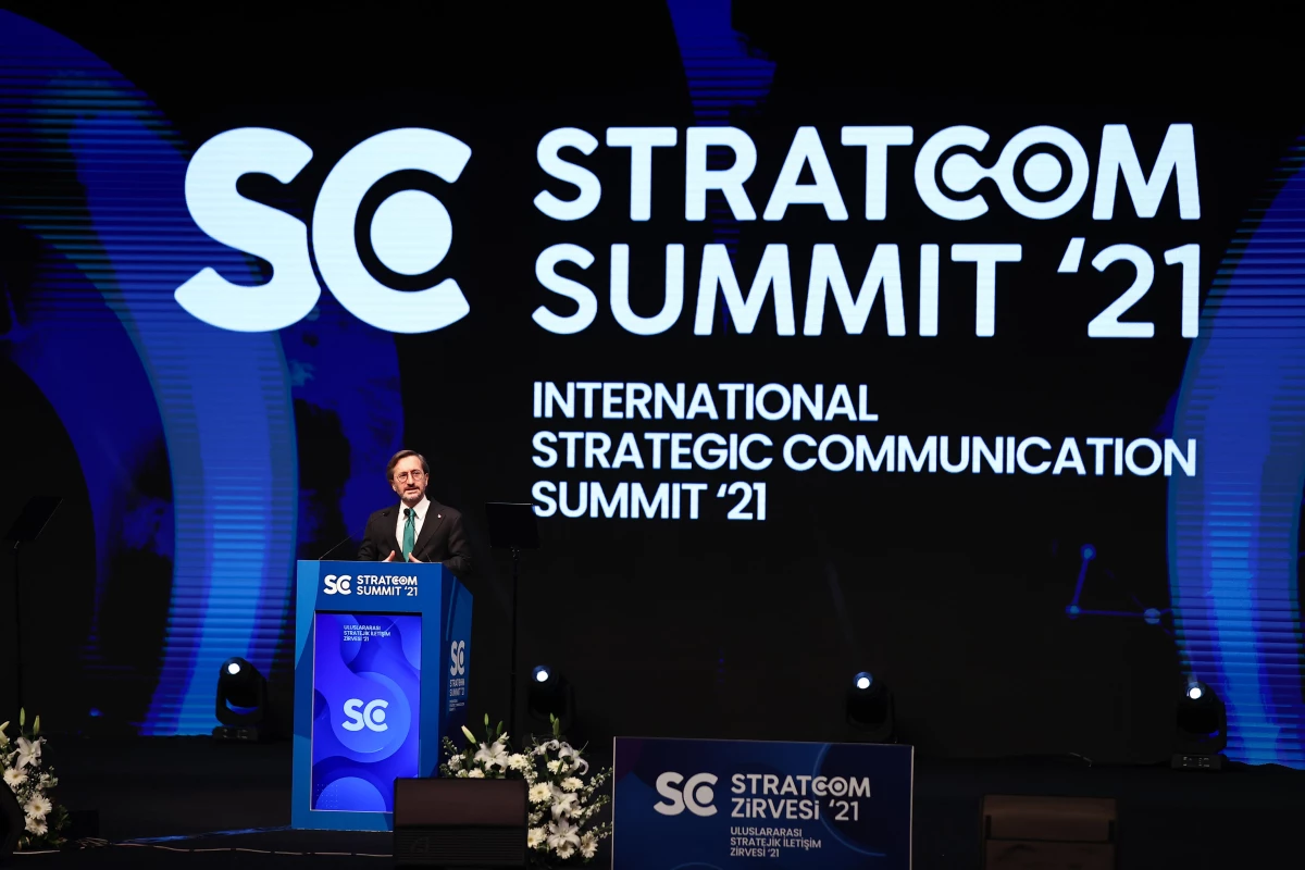 Cumhurbaşkanlığı İletişim Başkanı Altun, Stratcom Zirvesi\'nin açılışında konuştu: (2)