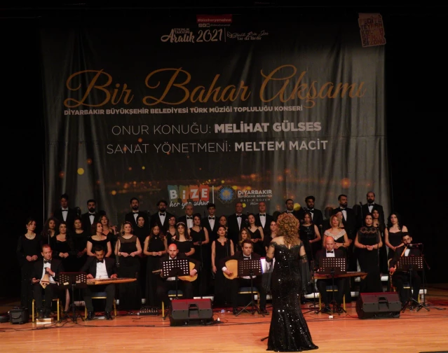 Diyarbakır'da sanatçı Melihat Gülses konser verdi
