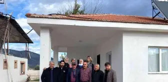 Eski Başkan Saatcı, Memduha teyzenin orman yangınlarında kül olan evini yeniledi