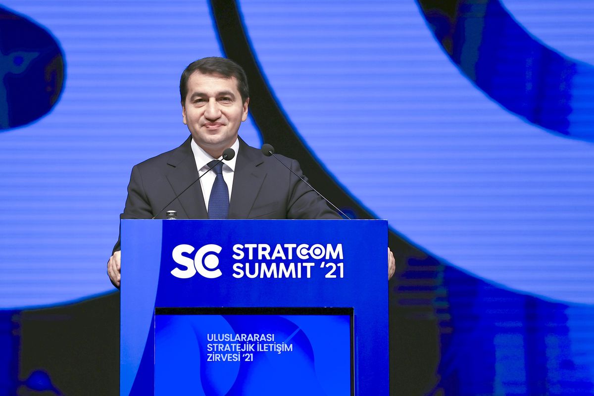 İngiltere Devlet İletişimi İcra Direktörü Aiken, Stratcom Zirvesi\'nde konuştu Açıklaması